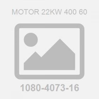 Motor 22Kw 400 60